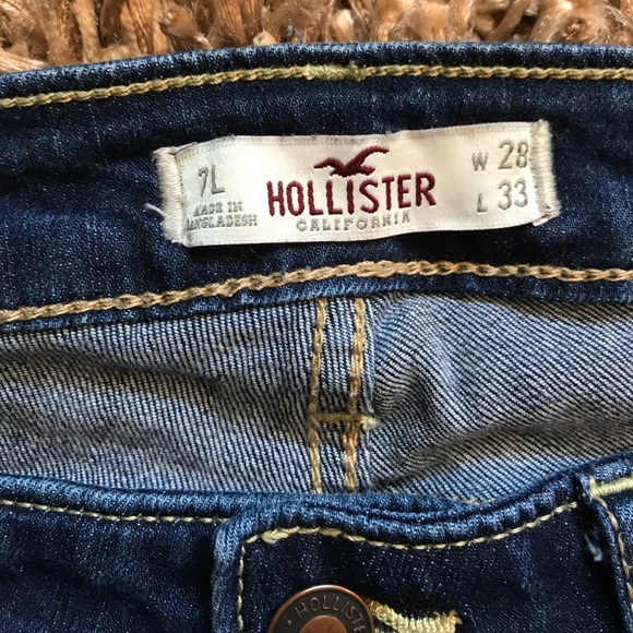 HOLLISTER dark wash jeans - Picture 4 of 6